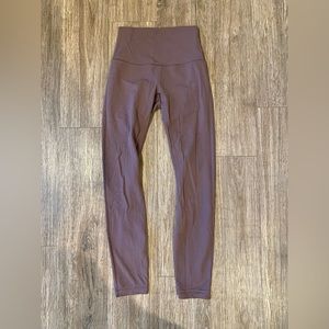 Purple lululemon align leggings
